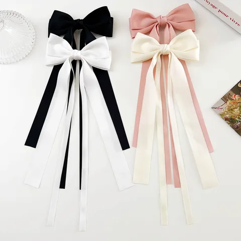 Women's Sweet Bow Knot Cloth Hair Clip