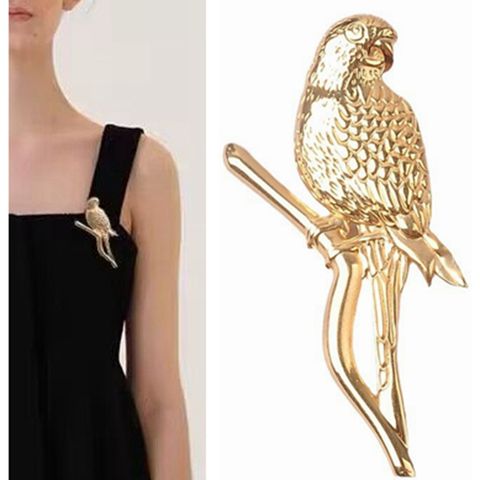Simple Style Bird Stainless Steel Plating Unisex Brooches