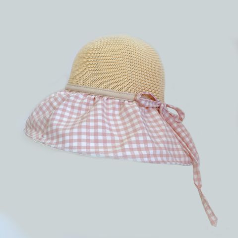 Women's Simple Style Classic Style Color Block Big Eaves Sun Hat