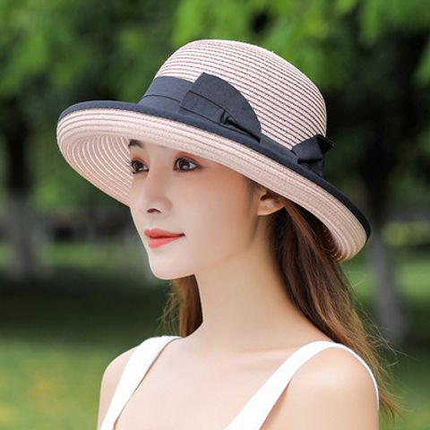 Women's Ethnic Style Flower Flowers Flat Eaves Sun Hat