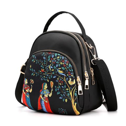 Landscape Painting Casual Daily Shopping Women's Backpack