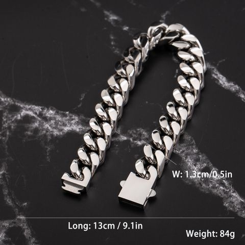 304 Stainless Steel 18K Gold Plated Casual Simple Style Plating Geometric Bracelets
