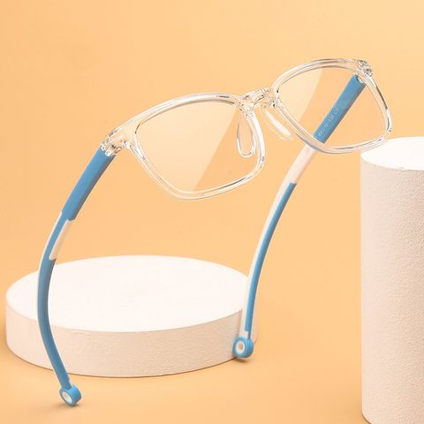 IG Style Simple Style Color Block Ac Square Full Frame Optical Glasses