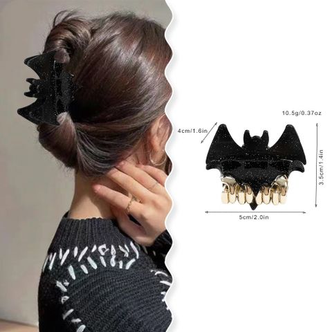 Women's Simple Style Bat Arylic Hair Claws