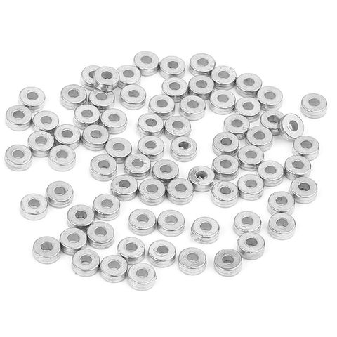 100 Pcs/package Simple Style Geometric Ccb Plating Jewelry Accessories