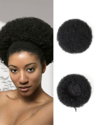 Women's Hip-hop Exaggerated African Style Brown Gold Black Casual Holiday Carnival Chemical Fiber Short Curly Hair Wigs
