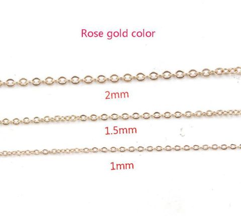 Fashion Solid Color Titanium Steel Plating Necklace
