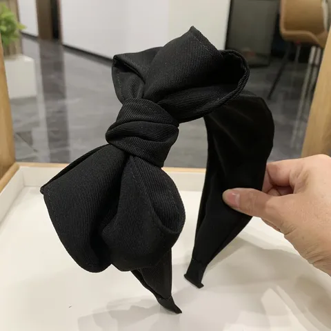 Women's Retro Bow Knot Cloth Hair Band