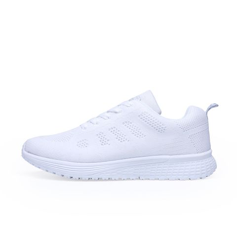 Women's Casual Solid Color Round Toe Sports Shoes