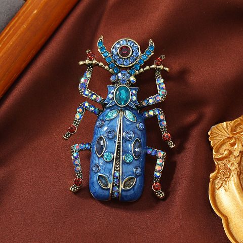 Retro Insect Alloy Enamel Unisex Brooches
