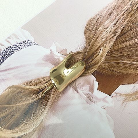Women's Simple Style Geometric Alloy Plating Hair Clip