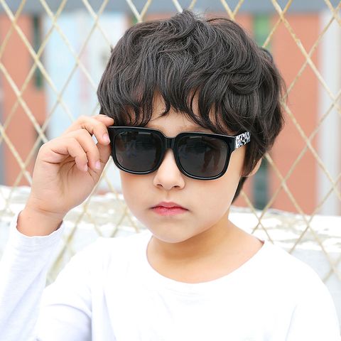 Ig Style Geometric Tac Square Full Frame Kids Sunglasses