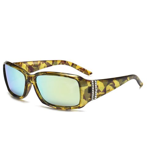Ig Style Streetwear Geometric Tac Oval Frame Full Frame Women's Sunglasses