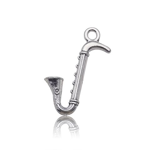 1 Piece Simple Style Musical Instrument Guitar Notes Alloy Plating Jewelry Accessories