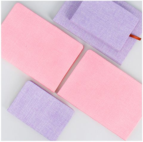 1 Piece Solid Color Learning School Cloth Business Notebook