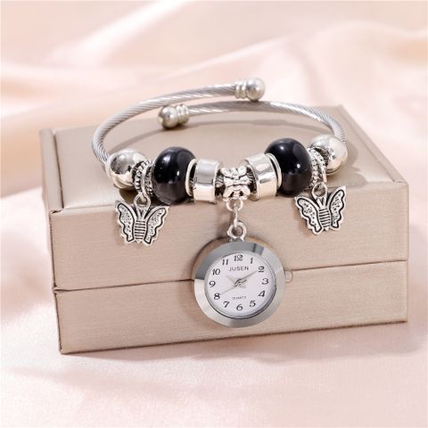 Casual Mariposa Cuarzo Relojes De Mujer