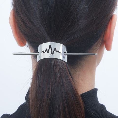 Women's Elegant Simple Style Geometric Metal Plating Hairpin