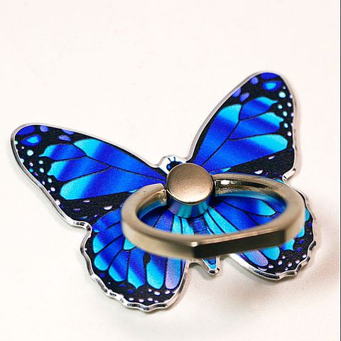 Cartoon Style Butterfly Alloy Universal Phone Cases