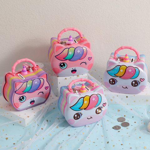 Piggy Bank Unicorn Iron Toys