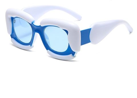 Y2K Hip-Hop Geometric Ac Square Full Frame Women's Sunglasses