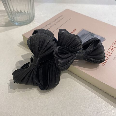 Women's Elegant Sweet Bow Knot Cloth Handmade Hair Clip