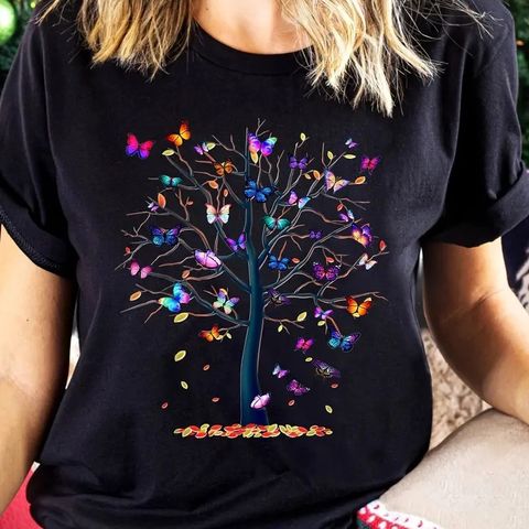 Women's T-shirt Short Sleeve T-Shirts Vacation Solid Color