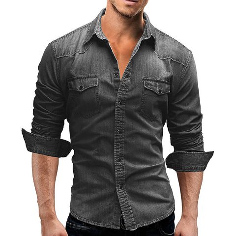 Men's Solid Color Men's Clothing