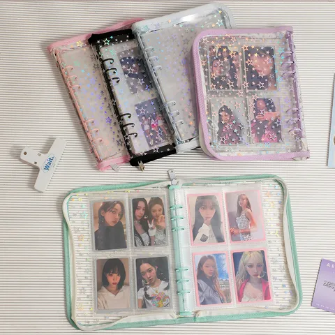 Star PVC Daily Graduation Preppy Style Photo Album