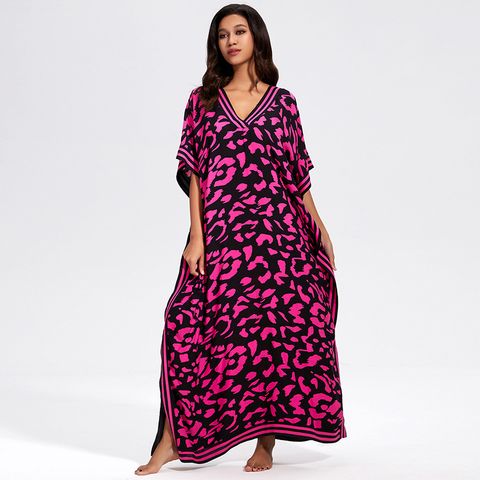 Women's Multicolor Simple Style Classic Style Cover Ups
