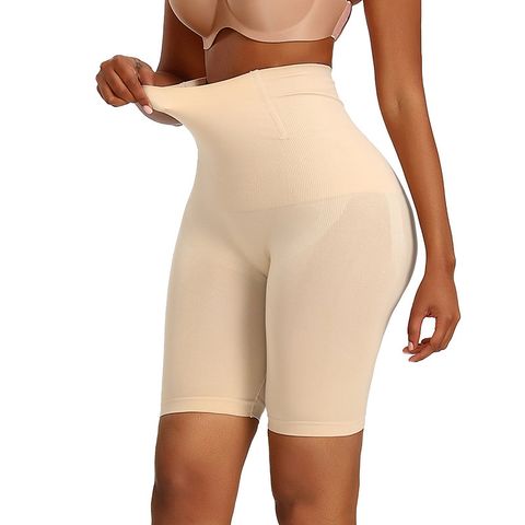 Solid Color Seamless Shaping Underwear