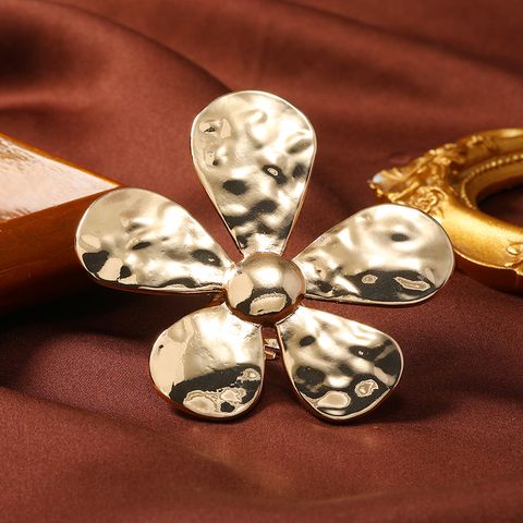 Wholesale Jewelry Cute Exaggerated Flower Alloy Open Rings