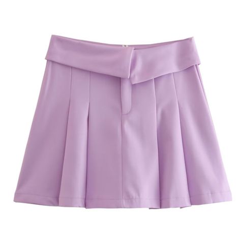 Holiday Street Women's Elegant Streetwear Solid Color Polyester Skirt Sets Skirt Sets
