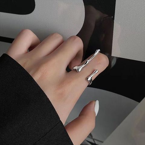 Simple Style Cool Style Irregular Alloy Wholesale Open Rings