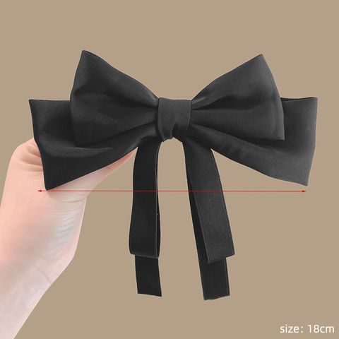 Women's Simple Style Classic Style Bow Knot Cloth Hair Clip