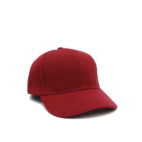 Unisex Simple Style Solid Color Embroidery Side Of Fungus Baseball Cap