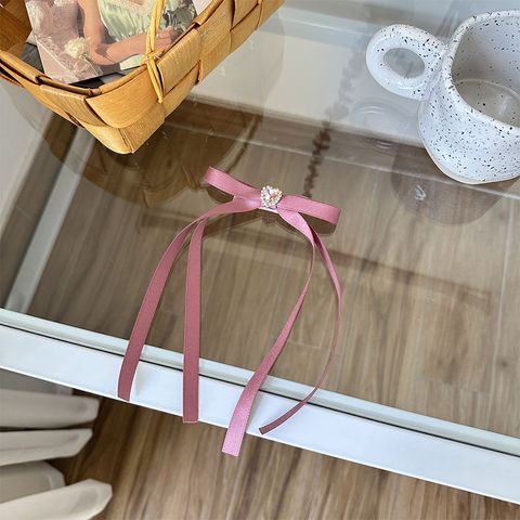 Women's Sweet Simple Style Bow Knot Cloth Hair Clip Hair Tie Brooches