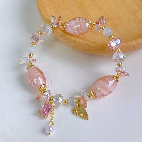 Fairy Style Butterfly Artificial Crystal Women's Bracelets 1 Piece