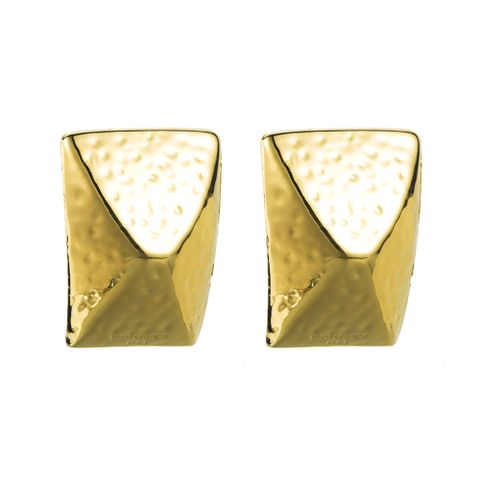 1 Pair Luxurious Square Plating Alloy Gold Plated Silver Plated Ear Studs