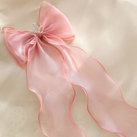 Kid'S Cute Sweet Bow Knot Synthetic Yarn Hair Clip