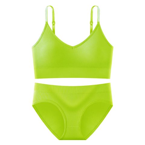 Sexy Solid Color Bikinis Swimwear