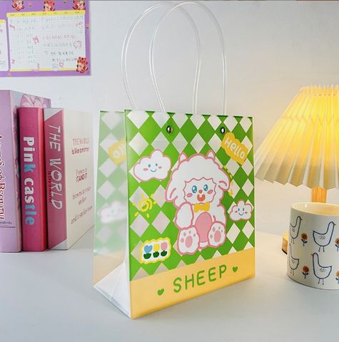 Cute Animal Cartoon Plastic Party Date Gift Bags