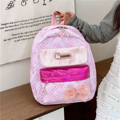 One Size Bow Knot School Kids Backpack