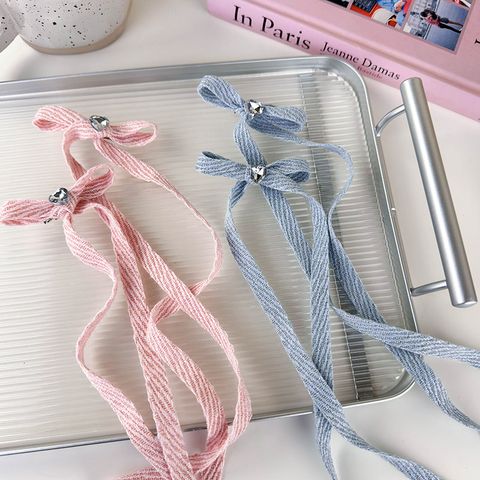 Women's Casual Cute Bow Knot Cloth Hair Clip
