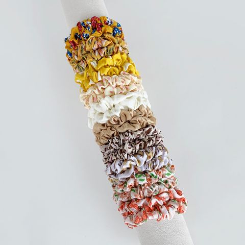 Women's Casual Vacation Colorful Cloth Hair Tie