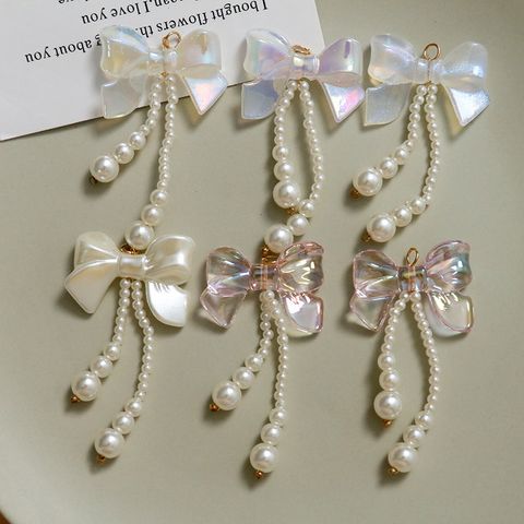 Casual Sweet Bow Knot Arylic Jewelry Accessories 1 Piece