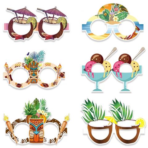 Cartoon Paper Party Party Glasses
