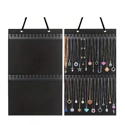 Simple Style Solid Color Nonwoven Jewelry Display Jewelry Rack