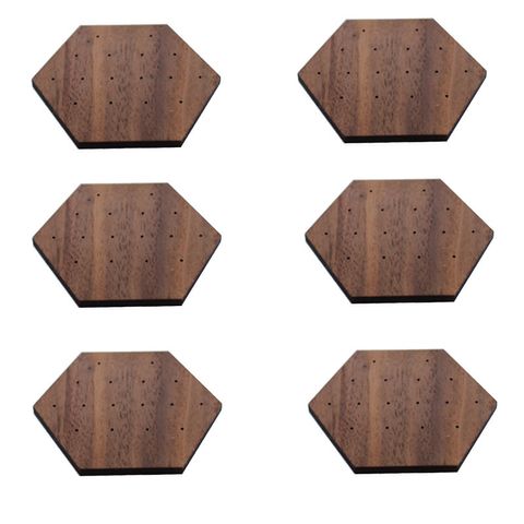 Modern Style Simple Style Classic Style Hexagon Metal Jewelry Display 1 Piece 1 Set