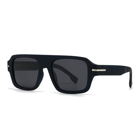 Tropical Modern Style Classic Style Geometric Pc Square Full Frame Men's Sunglasses