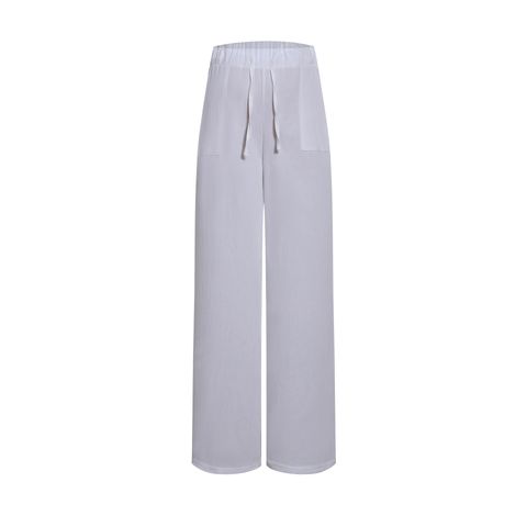 Women's Daily Streetwear Solid Color Full Length Casual Pants Wide Leg Pants